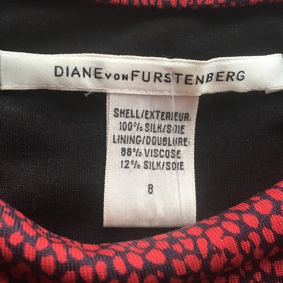 DVF Silk Ombre Printed Dress - Picture 5 of 12